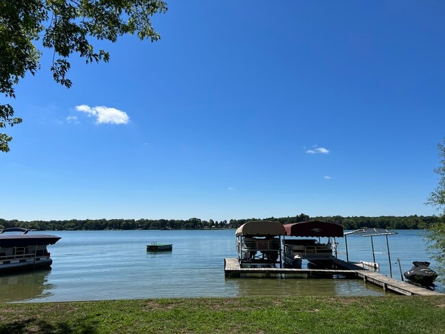 Pier boat slip area