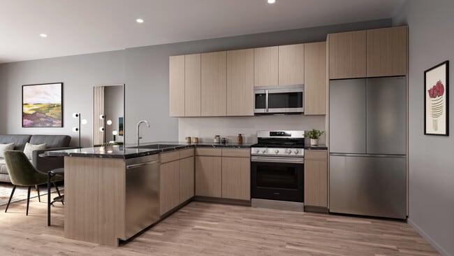 Model Kitchen - Fairways at Cranford