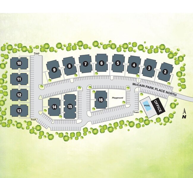 Photo - 5900 McCain Park Pl Unidad Fairfax Crossing - 1 Bedroom