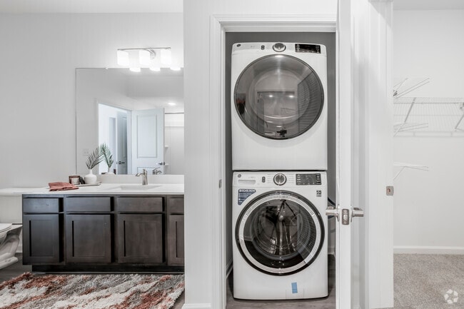Steele Creek Apartments 1BR, 1BA - In unit laundry.