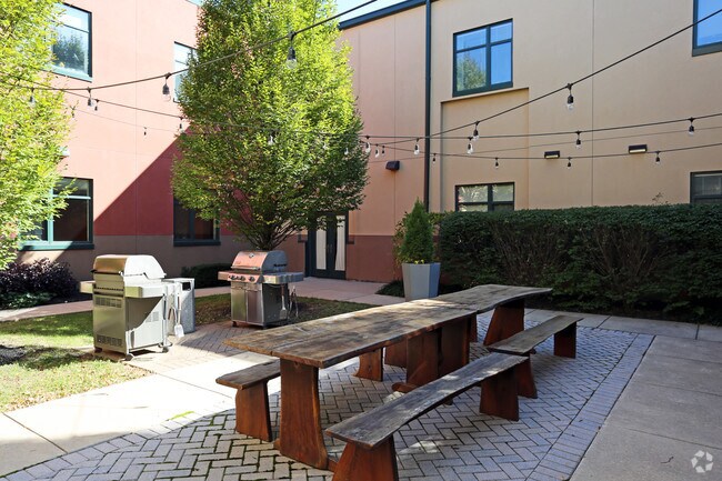 Área de parrillas - Silk Factory Lofts