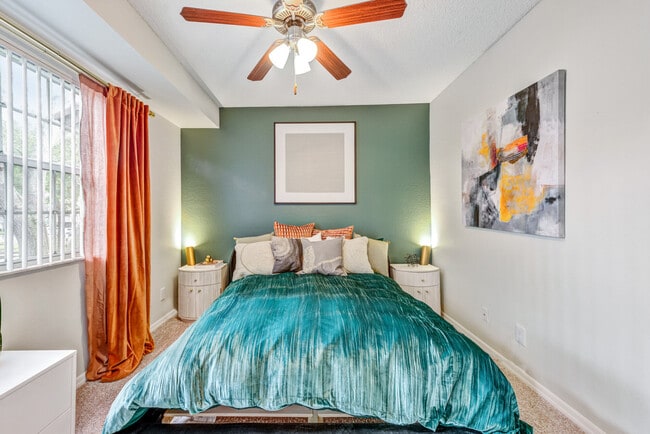 2BR, 2BA - 1,356SF - Second Bedroom