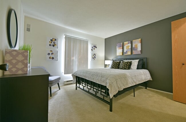 Carpeted Bedroom - Eastgate Woods Apartments