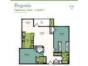 Begonia Floor Plan