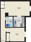 1 BR/ 1 BA (Style A) | 500 sq. ft.