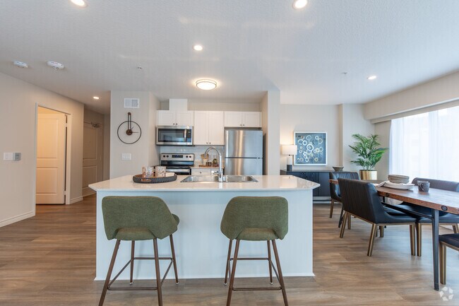 2BR, 2BA - 1,153SF - Kitchen