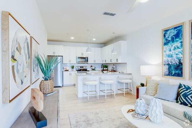 1BD 1BA 748SF A1 - Elevate Navarre