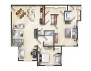2 bedroom with sunroom (Watervale, larger!)