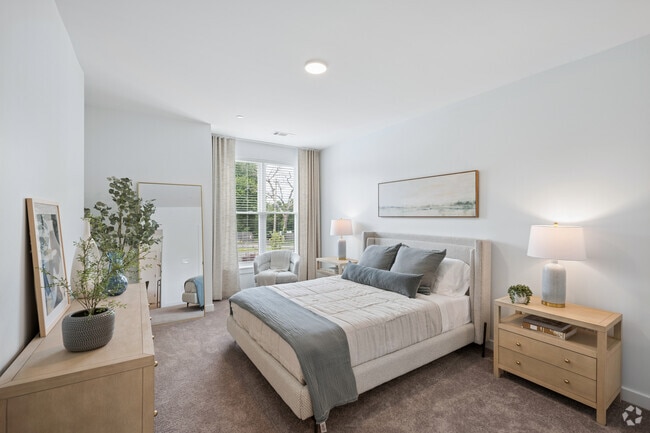 2BR, 2BA - 1,155SF - Second Bedroom