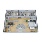 2 Bedroom Floorplan