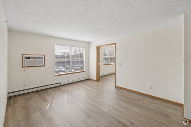 2BR, 1BA w/ Den - 912SF - Living Room - Westview Apartments