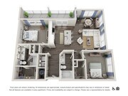 B3-1 floor plan Element Barclay Station