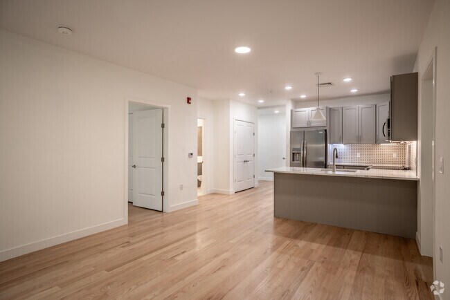 2HAB, 2BA - 1,310 ft² - Cocina/sala de estar - The New Durham