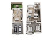 C1B | 3x2.5 | 1566 sf