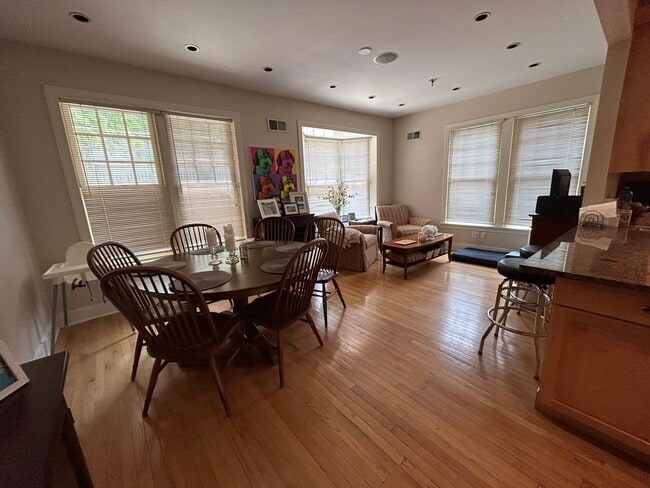 2nd Floor Dining Room and Sitting Room - Lots of Big Windows!