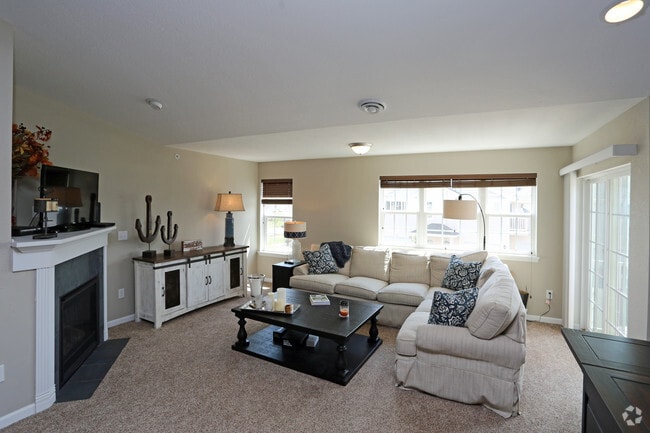 Sala de estar - Southwind Prairie Apartments