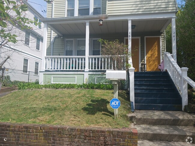 Front Entrance. 2nd floor Apt wired for ADT Security system - 261 View St Unit #2 Rental