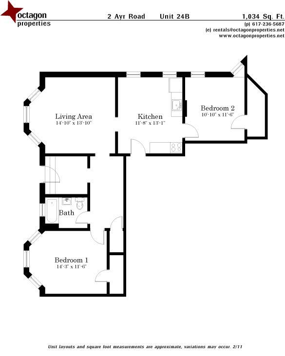 Photo - 2 Ayr Rd Unit B 1-bed 1-bath