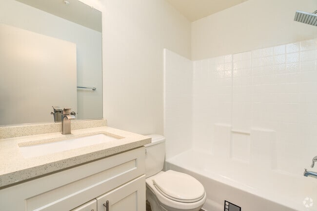 2BR, 2BA - 875SF - Second Bathroom - Carlton Way Towers