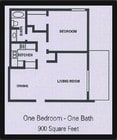 1BR/1BA