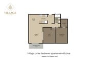 Village 7 One Bed w Den