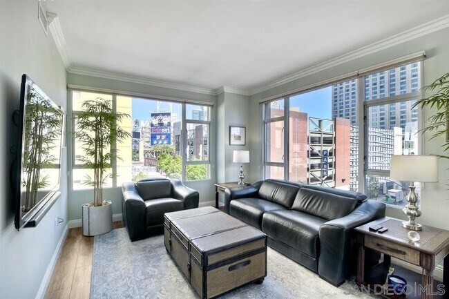 Living Room - 530 K St Condo