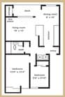 2BR/1BA
