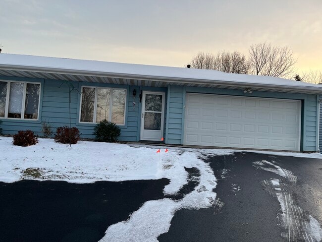 Front of Townhome - 2 car garage - 1419 12th St W
