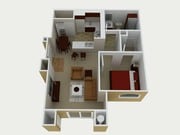 Trinity - 643 sqft