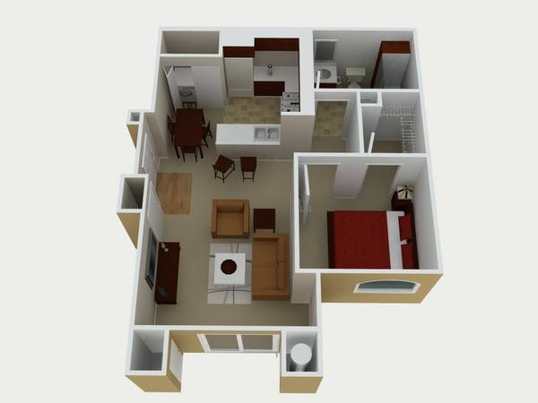 Trinity - 643 sqft - Trinity