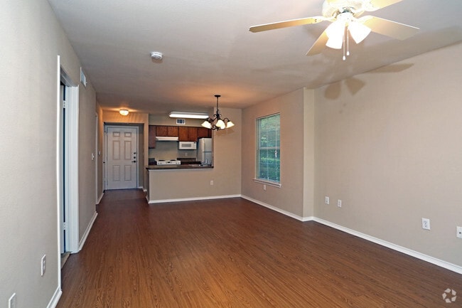 805sf_One Bedroom_Living Area - Lodge At Merrilltown Apartments