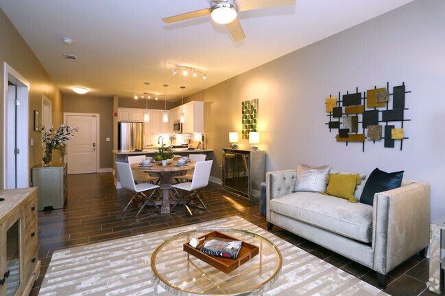 1BR, 1BA - A1 - Living Room