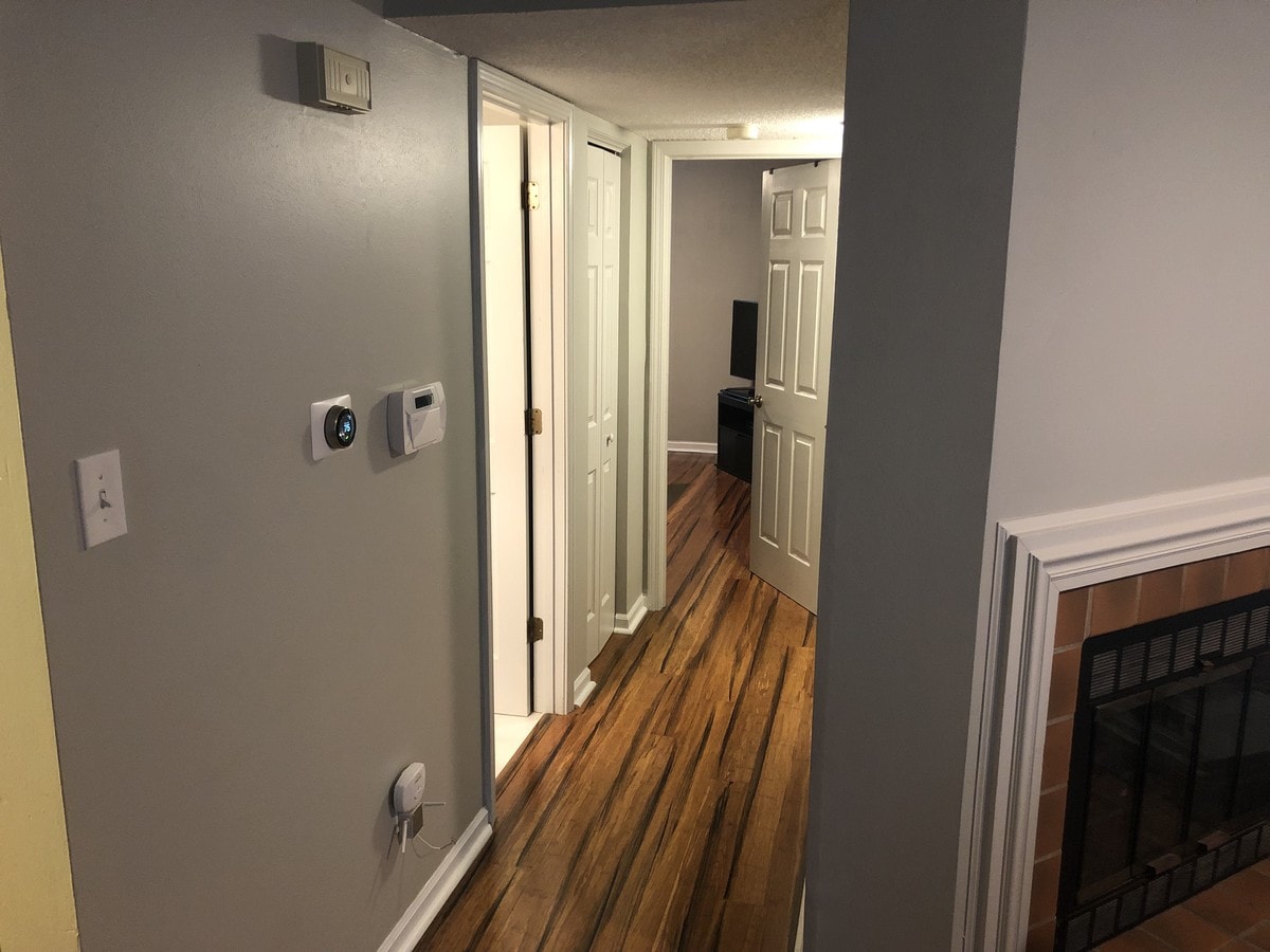 Hallway leading into rooms/Fireplace - 1437 Thrush Pl Unit 0