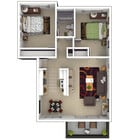 Residence 4 2x1 803 sqft