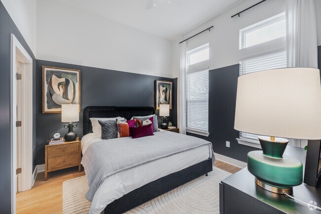 1BR, 1BA - 765SF - Primary Bedroom