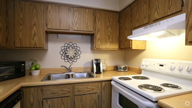Cocina - 2HAB, 1BA - 970 ft² - Woodside Place Apartments