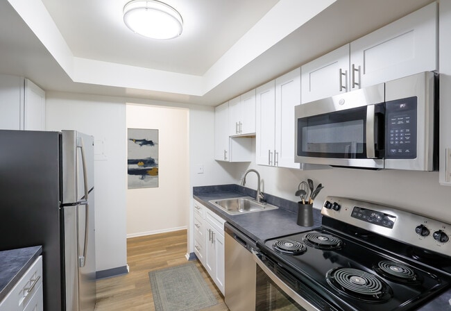 Renovated Kitchen with Stainless Steel Appliances