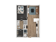 1BR/1BA - A1.1