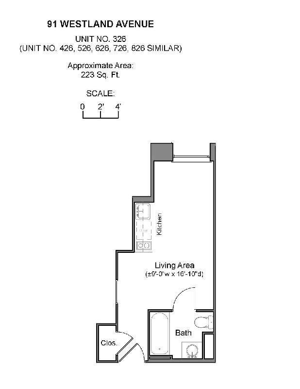 Photo - 91 Westland Ave Unidad 726