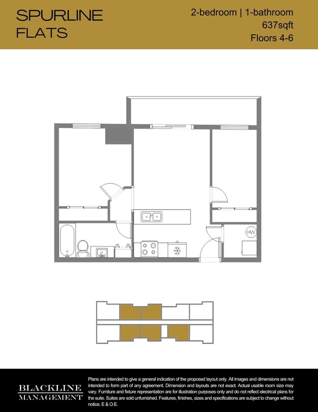 Photo - Sleek 2-Bedroom Suite Rent-Ready In Midtown Waterloo Unit 504