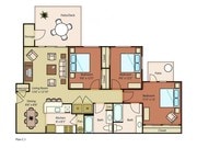 3BR/2BA