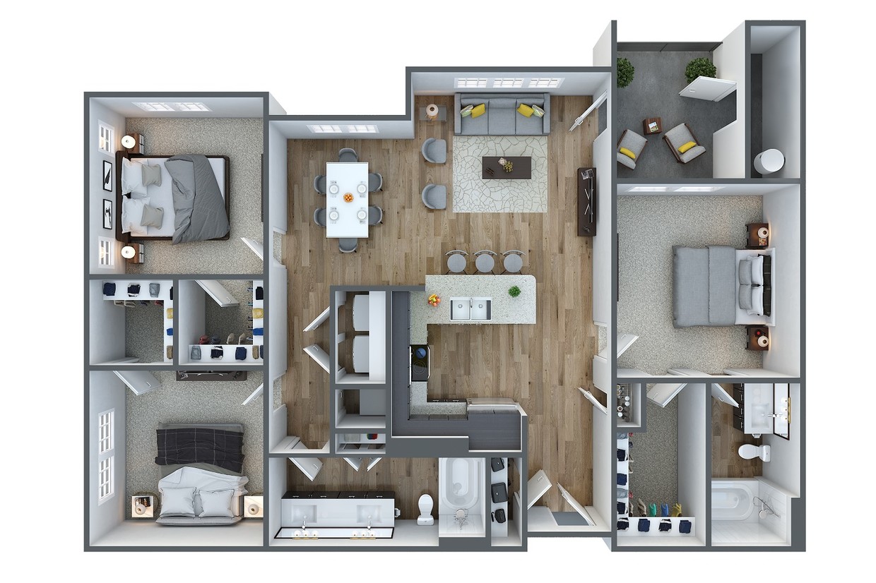 Floor Plan - 3x2-1244