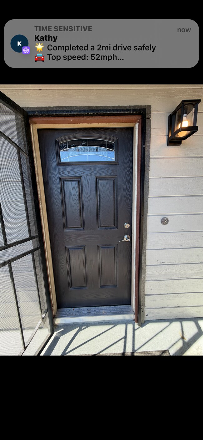 New Fiberglass Entry Door - 2205 Pacific Ave Unit 302