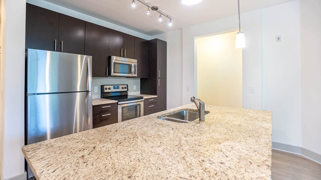 Kitchen with Stainless Steel Appliances