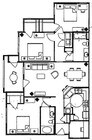3BR/2BA