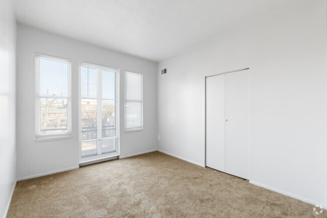 2BR, 1BA - 872SF - Bedroom 2 - R Street Apartments