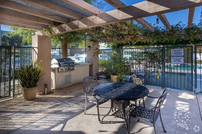 Zona de barbacoa y comedor