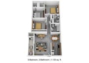 3BR/2BA Renovated