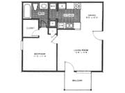 1BR/1BA