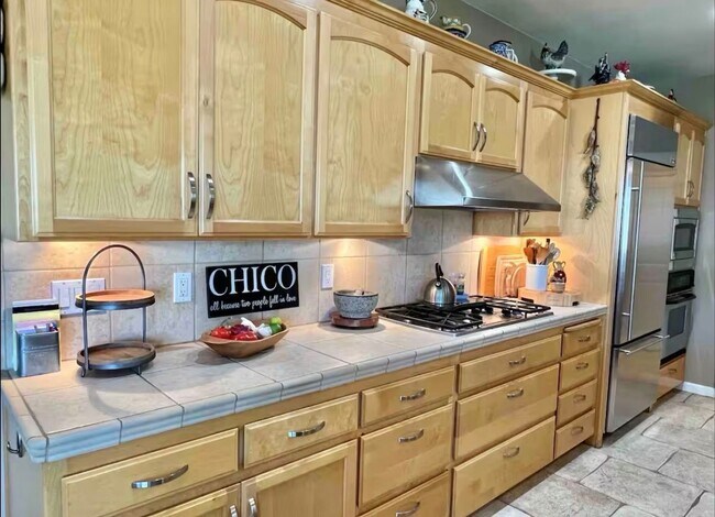 Photo - 4 Bedroom Home for Rent in Chico CA | 3 Bathrooms, Fireplace, Yard & Garage